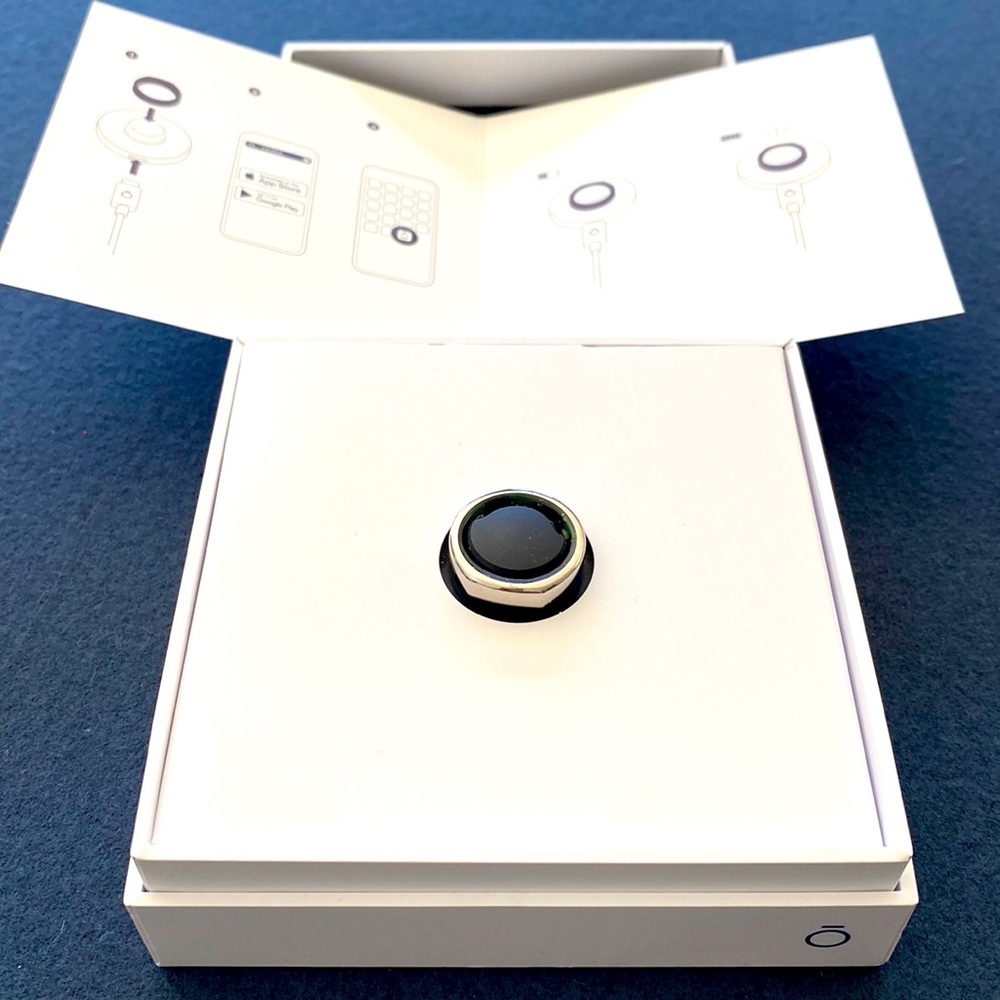 OURA Ring V2 Silver Size8